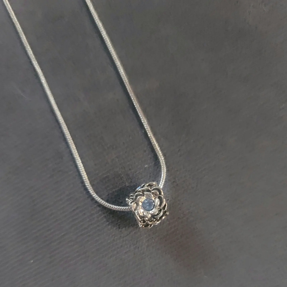 MURANO IMPORTED CHARM NECKLACE  IT IS THE LATEST LOOK